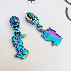 Tirador de Cremallera de Aleación de Zinc de Venta Caliente, Deslizador Metálico Personalizado para Bolsos - Product Image 3