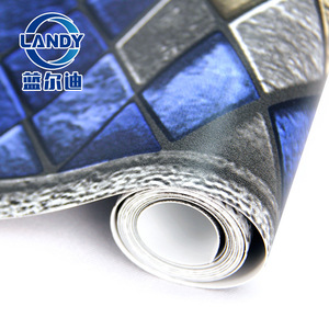 ฟิล์มตกแต่งพีวีซี Landy สำหรับสระว่ายน้ำ ป้องกันน้ำเข้า ทนทาน - Product Image 3