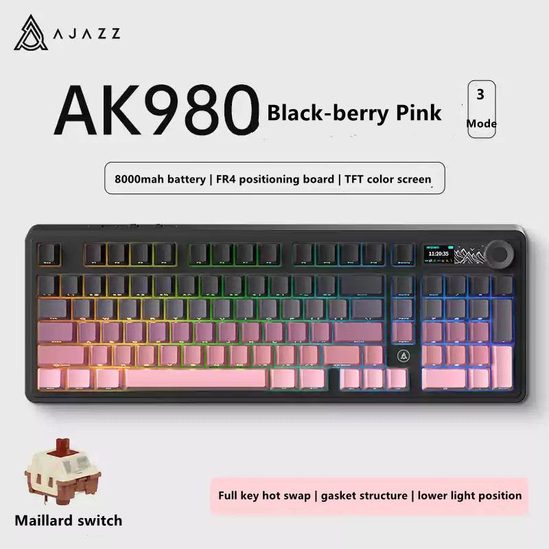Noir-rose baie 3 Mode-Maillard Switch