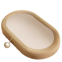 Zenidoo Ensemble Griffoir et Chaise Longue pour Chat - Poteau à griffer en sisal rigide, durable et qui ne perd pas ses fibres