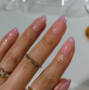 <span class=keywords><strong>Uñas</strong></span> <span class=keywords><strong>Postizas</strong></span> Acrílicas de Estilo Francés, Color Rosa Nude Brillante, Elegantes, Cortas, Almendradas, <span class=keywords><strong>Bonitas</strong></span>, 30 Piezas - Product Image 2