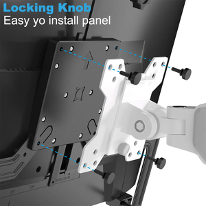 CHARMOUNT Adaptor Dudukan VESA Universal Populer, Adaptor Pemasangan Monitor Non-VESA untuk Layar Komputer 19 hingga 32 Inci - Product Image 5