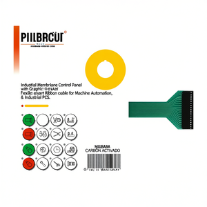 Clavier à membrane Schneider Micom P143 pour panneau de commande de relais de protection, clavier de remplacement industriel - Product Image 3