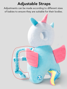 Mignon Animal Bébé Toddler Marche <span class=keywords><strong>Coussin</strong></span> <span class=keywords><strong>De</strong></span> Sécurité <span class=keywords><strong>Anti</strong></span> <span class=keywords><strong>Chute</strong></span> Sac À Dos Tête Protecteur Oreiller - Product Image 5