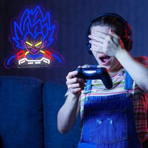 Enseigne d'Anime Enseigne Néon LED Personnalisée Dessin Animé Mignon Impression UV 3D Décoration de Fête Néon Anime Lumières Néon - Product Image 6