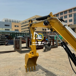 Pista de goma Caterpillar 303 CR excavadora, CAT 303.5E 303.5C 303C 304C usado CAT 3ton mini excavadora 303.5E CR precio bajo en venta - Product Image 6