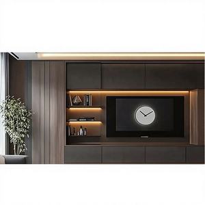 ชุดตู้วางทีวีไม้เนื้อแข็งสไตล์โมเดิร์นฟาร์มเฮาส์สำหรับห้องนอนและห้องนั่งเล่น รุ่นใหม่ล่าสุดปี 2025 - Product Image 1