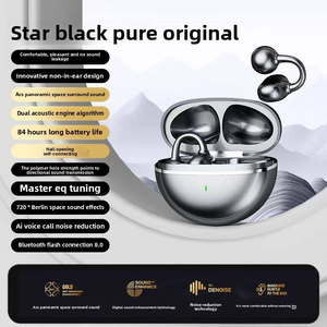 G126 TWS Wireless Headset Ear-<strong>clip</strong> Sport Headphone New Design Noise Cancelling Earphone Open Ear <strong>Clip</strong> 35 Hours Playtime <strong>Earbuds</strong> - Product Image 6