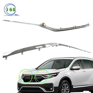 WenQi Chrome Headlight Trim Molding – For 2017-2019 Honda CR-V – Front Left Upper – Direct Replacement