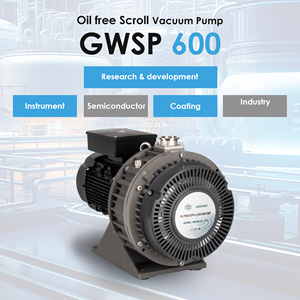 Nouvelle pompe à vide sans huile OEM 1~20 L/s, série GWSP, refroidie par air, pour l'industrie des semi-conducteurs - Product Image 5