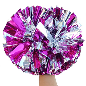 <span class=keywords><strong>Pon</strong></span> <span class=keywords><strong>Pon</strong></span> <span class=keywords><strong>da</strong></span> Cheerleading con Manico a Bastone, <span class=keywords><strong>Pon</strong></span> <span class=keywords><strong>Pon</strong></span> per Bambini e Adulti, per Tifo Sportivo, Feste, Scuola - Product Image 5