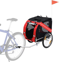 Meilleure vente Durable 50kg en acier inoxydable vélo Pet remorque nouvel état roulement à rouleaux véhicule de remorquage