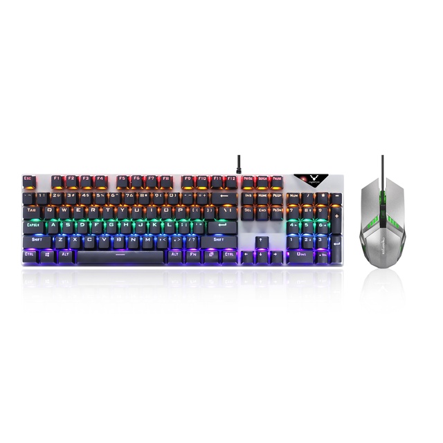 Wholesale High Geek Gamer Gaming Mechanical Keyboard with Mouse Combo RGB Gaming Keyboard Combo Keyboard Mouse Combos