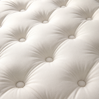 Matelas de luxe hybride artisanal en coton, lin, cachemire, poils de chameau et crin de cheval, ressorts ensachés, sans colle, qualité supérieure belge