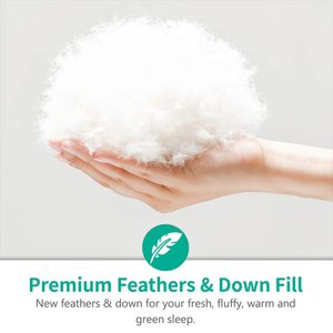 Customizable <strong>King</strong> <strong>Size</strong> White Goose <strong>Duck</strong> <strong>Feather</strong> Down Filled Bedding Comforter <strong>Duvets</strong> Solid &amp; Vintage Pattern for Home &amp; Hotel - Product Image 4