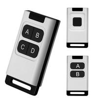 Télécommande universelle RF DIHAO avec code d'apprentissage pour contrôleur de moteur de porte de garage et d'éclairage