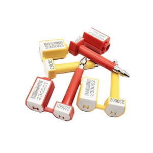 Bảo mật cao đôi màu <span class=keywords><strong>Bolt</strong></span> con dấu 8mm thép và nhựa con dấu cơ khí cho <span class=keywords><strong>Container</strong></span> vận chuyển để đóng gói <span class=keywords><strong>container</strong></span> - Product Image 1