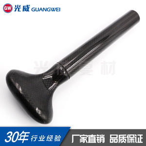 Eje de Remo de Fibra de Carbono Negro Ligero Producción Personalizada para Canoa Kayak Paseo en Lagos y Ríos - Product Image 3