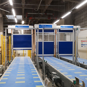 Nhà Máy Thực Phẩm Tự Động Nhanh Chóng Con Lăn Màn Trập Cửa Pvc Nhanh Chóng Cổng/Nhanh Chóng Tốc Độ PVC Nhựa Nhanh Chóng Cửa Cuốn - Product Image 5