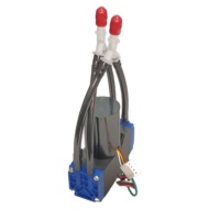 Pompe à air électrique DA60EEDCB Structure à diaphragme 12V-24V Entraînement électromagnétique Longueur de câble personnalisable Application à faible vide