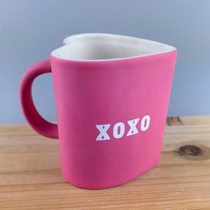 Tasse à eau <span class=keywords><strong>Cupidon</strong></span> Saint Valentin tasses Rouge amour poignée tasse à café Céramique en forme de coeur paire tasse couple - Product Image 2