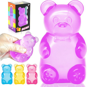 Ositos de Peluche Suaves y Brillantes de Venta Caliente, Textura Blanda, Rebote Lento, Ideales para Jugar y Aliviar el Estrés - Product Image 5