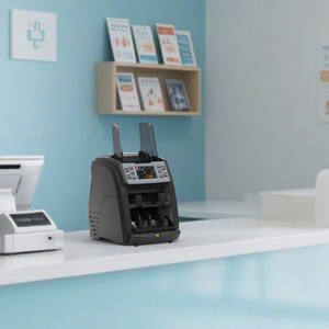 Compteur de billets et trieuse à <span class=keywords><strong>deux</strong></span> poches CIS à dénomination mixte avec fonction de lot et fonction d'ajout - Product Image 3