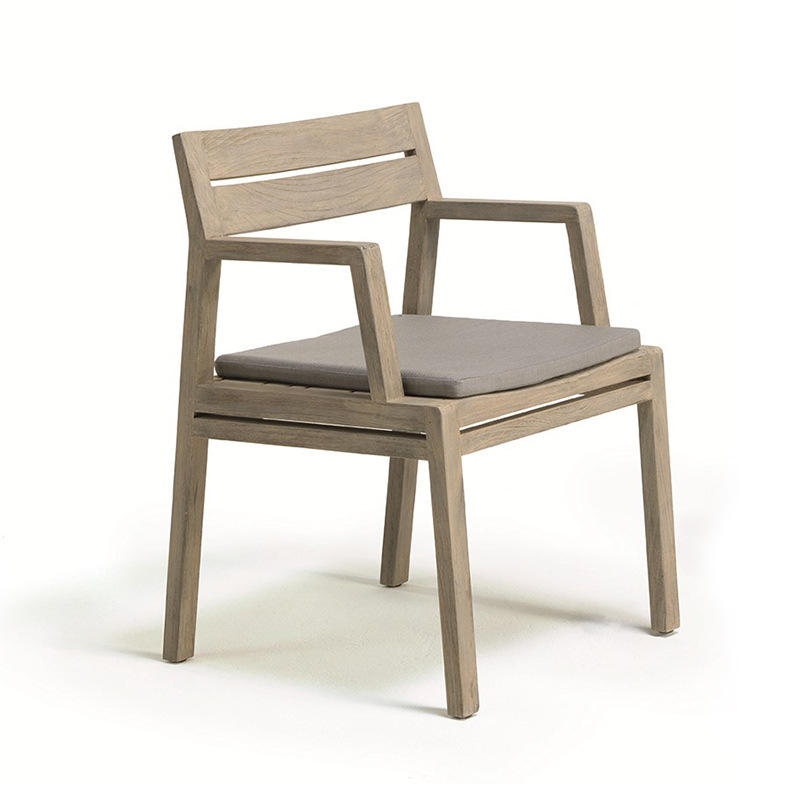 Chaise de salle à manger modèle B (teck importé)