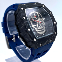 SPARKTIME Hot-vente Montres Hommes De Luxe Hip-Hop Style Crânes Montre Personnalité Mode Hommes Montre À Quartz