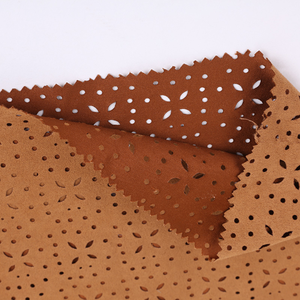 ผ้า100% หนังเทียมแบบมีรูสำหรับรองเท้าและเสื้อผ้าไมโครไฟเบอร์แบบพิเศษสีตามสั่ง - Product Image 4