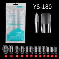 50 faux ongles, vente en gros, couverture complète pour ongles français, vernis Gel, sac d'affichage, mat, demi-mat, blanc, acrylique