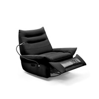 Fauteuil inclinable électrique moderne en cuir à gravité zéro, pivotant, pour salon et villa - Vente en gros de meubles