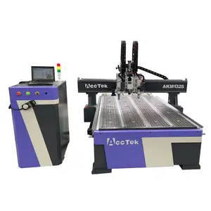 1325 CNC Wood Router with Oscillating Knife For Advertising Use Airplane Model Architectural Decoration Printed Foam Board Cut