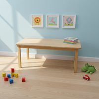 Fabricant en gros de bureaux et chaises en caoutchouc et en bois pour les cours d'apprentissage des enfants dans les maternelles