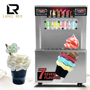 Macchina per Gelato Soft Serve Commerciale 4+3 Gusti Misti - Automatica per Ristoranti e Caffetterie - Product Image 2