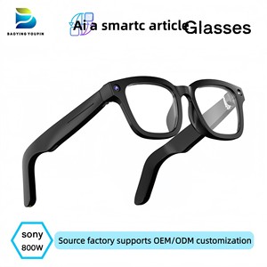 Lunettes Intelligentes Fashion Tech avec Caméra 800W, Photo 3200W, Traduction en Temps Réel, Reconnaissance Visuelle OpenAI, Logo Personnalisé B2B, Faible MOQ - Product Image 5