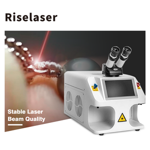 เครื่องเชื่อมไฟเบอร์เลเซอร์ Riselaser 60W รุ่นใหม่ สำหรับงาน DIY เชื่อมทอง เงิน แพลตตินั่ม เครื่องประดับ ซ่อมแซมงานเชื่อมแบบจุด ขายดี - Product Image 3