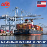 Transport maritime rapide Chine vers Côte Ouest des États-Unis 12-16 jours DDP Porte à Porte FCL LCL Transitaire Service Los Angeles Long Beach