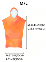 Serviette de plage poncho à capuche personnalisée en microfibre, sans sable, séchage rapide, absorbante, pour la plage et les voyages