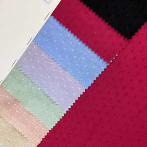 ที่มีคุณภาพดีเครปสองชั้นผ้ากอซมัสลินผ้าฝ้ายที่เป็นของแข็งเสื้อผ้าสำหรับเสื้อผ้าของผู้หญิง - Product Image 3