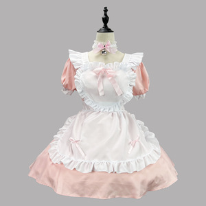 Vestido <span class=keywords><strong>de</strong></span> Sirvienta Clásico Estilo Japonés, Negro, Estilo Lolita, para Cafetería - Product Image 4