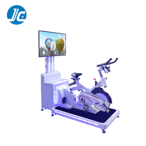 Máquina deportiva para gimnasio en interiores, equipo de ejercicio 9D de realidad <span class=keywords><strong>Virtual</strong></span>, VR, simulador de bicicleta, Future Bike - Product Image 4