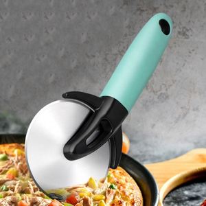 Stainless Steel Foldable Disposable Multifunctional Pizza Cutter & <b>Wheel</b> With <b>Plastic</b> Handle - Product Image 2