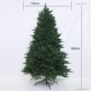 Nhà Máy 180Cm Chất Lượng Cao Nhân Tạo Cây Giáng Sinh Màu Xanh Lá Cây Cây Pe Trang Trí Bên Nhà - Product Image 6