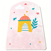 Tapis de prière islamique pour enfants en gros, antidérapant, doux, tapis musulman Sajadah, cadeau pour enfants
