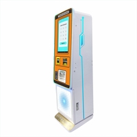 Kiosque d'information sur les options de jeu, borne de paiement en libre-service, distributeur de bons de réduction, guichet automatique, construction métallique, garantie 1 an