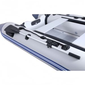 Bote Inflable de Pesca de Aluminio de Grado Marino de 12 pies (3.6 m) con Piso de PVC para 5-6 Personas AL360 - Product Image 3