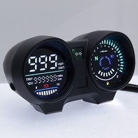 CG150 Titan150 FAN150 Instrument d'affichage numérique de moto Nouvel affichage à cristaux liquides électronique