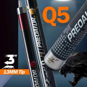 ไม้คิวสนุ๊กเกอร์ RREOAIDR 3142 Q5 ซีรีส์ 2 ชิ้น - ขนาด 58 นิ้ว ไม้เมเปิ้ลคุณภาพระดับมืออาชีพ พร้อมก้านไม้ขนาด 13 มม. ที่มีค่าดีเฟลคชั่นต่ำ - Product Image 5