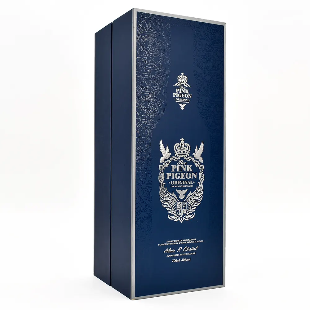 OEM marca de lujo champán alcohol whisky Cajas de Regalo personalizado licor brandy botella de vidrio caja de embalaje de vino tinto